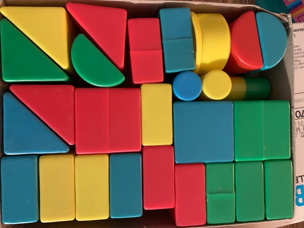 vintage plastic blokken die allemaal open kunnen, Ophalen of Verzenden, Gebruikt, Overige merken