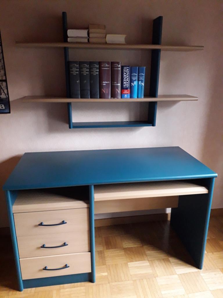 boekenrek + bureaustoel, Enlèvement, Utilisé