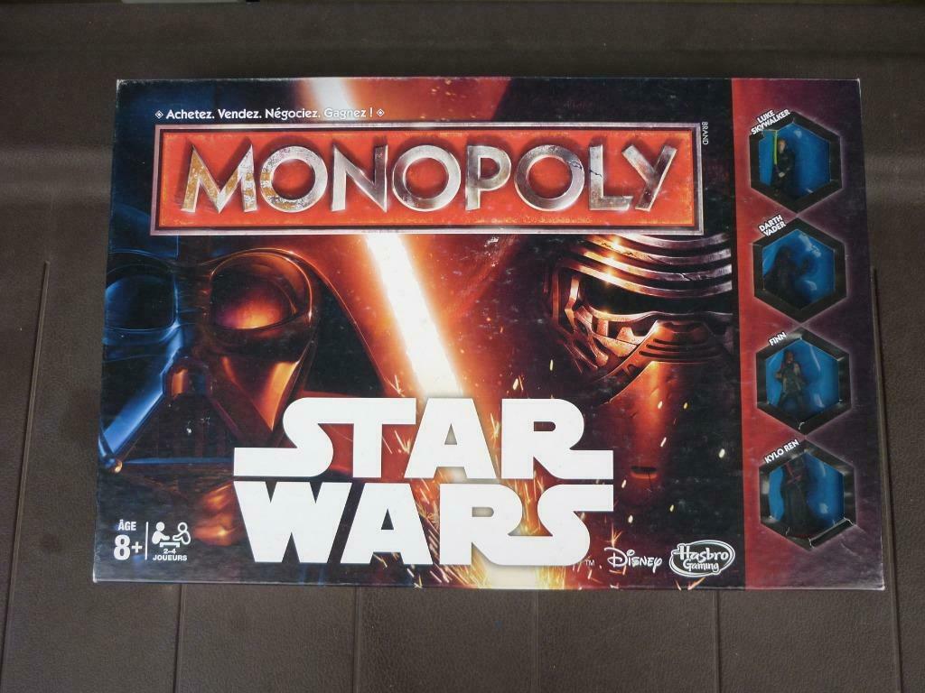 Jeu de société - Monopoly Star Wars 2015 - Parker, Vijf spelers of meer, Ophalen of Verzenden, Gebruikt, Parker