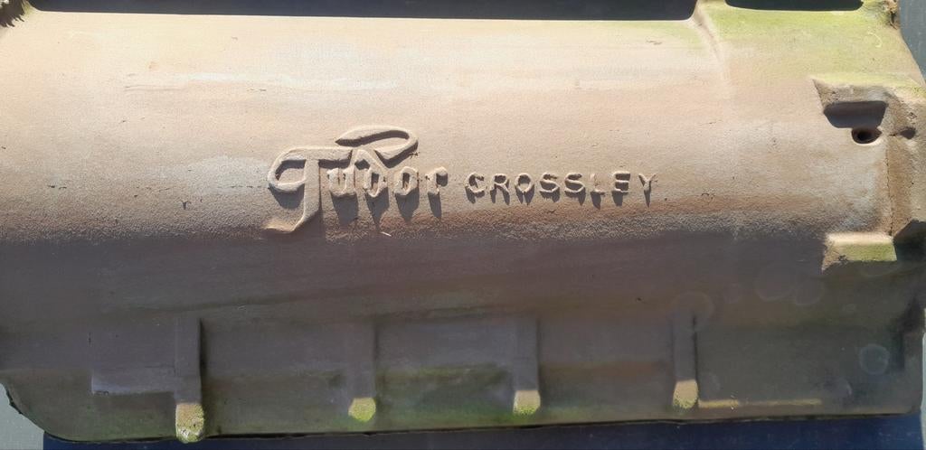 Dakpannen Tudor Crossley, Ophalen, Zo goed als nieuw, Dakpannen