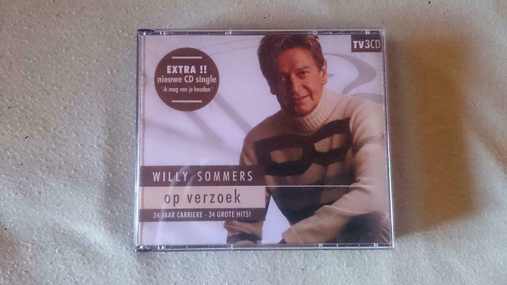 Willy sommers - op verzoek cd 2 heeft kleine beschadiging., Ophalen of Verzenden