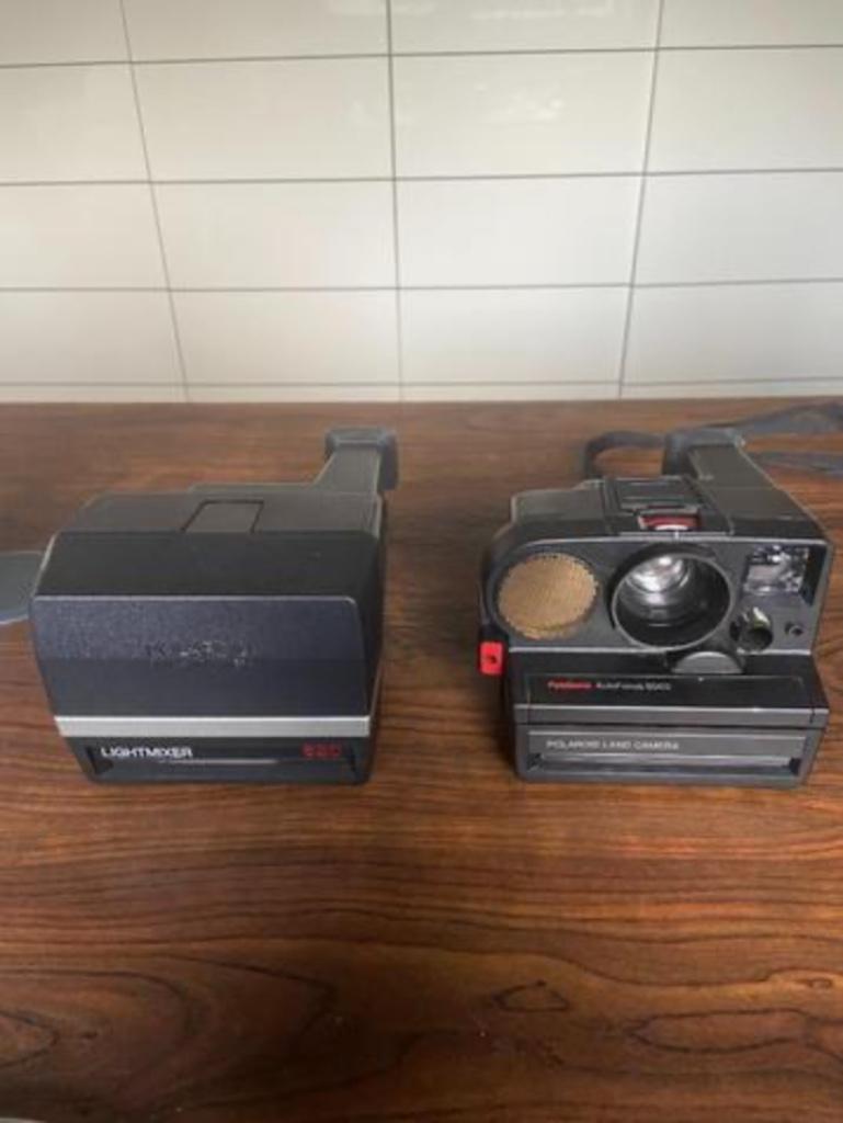 2 polaroid camera’s, Enlèvement, Utilisé, Polaroid, Polaroid