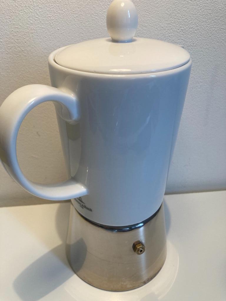 Cafetière espresso Home Elements Villeroy & Boch, Café moulu, 2 à 4 tasses, Utilisé, Enlèvement