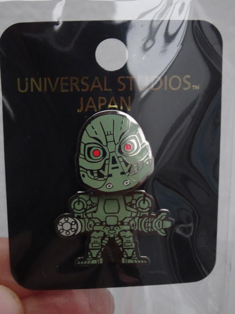 Universal Studios Japan T-70 Terminator pin (Terminator 2 3D, Verzamelen, Ophalen of Verzenden, Speldje of Pin