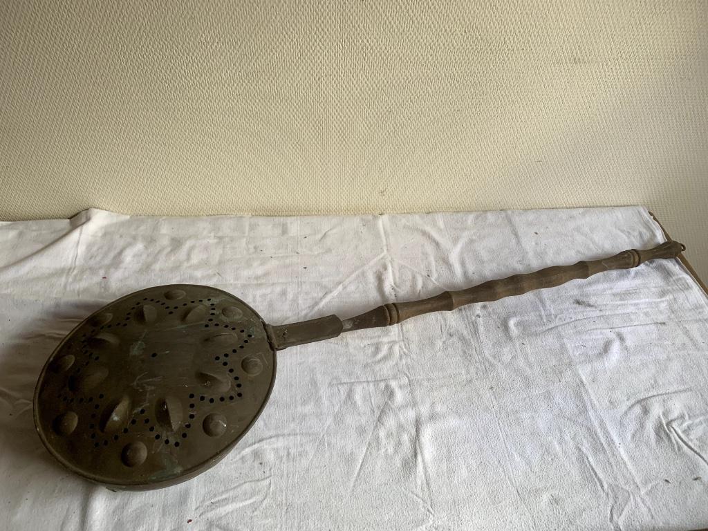 oude bedpan (deels koper), Antiek en Kunst, Ophalen, Koper