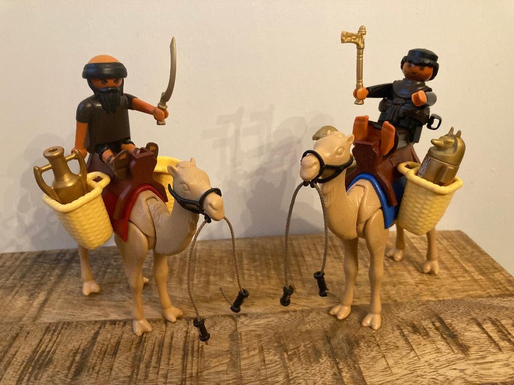 Playmobil 4247 - Grafrovers met kamelen, Kinderen en Baby's, Speelgoed | Playmobil, Ophalen of Verzenden, Gebruikt, Complete set