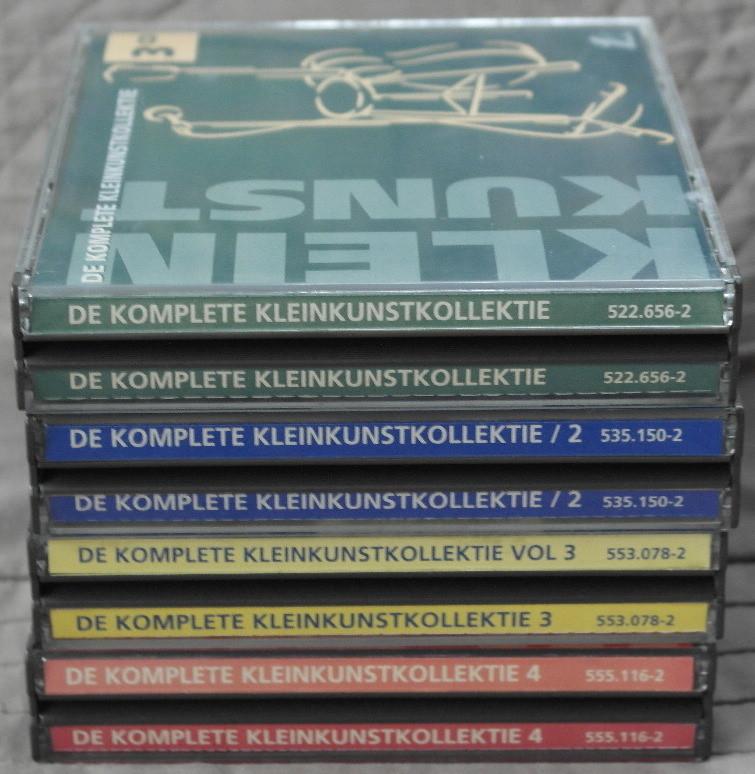 De komplete kleinkunstkollektie (vol 1, 2, 3 en 4), Cd's en Dvd's, Ophalen of Verzenden, Zo goed als nieuw