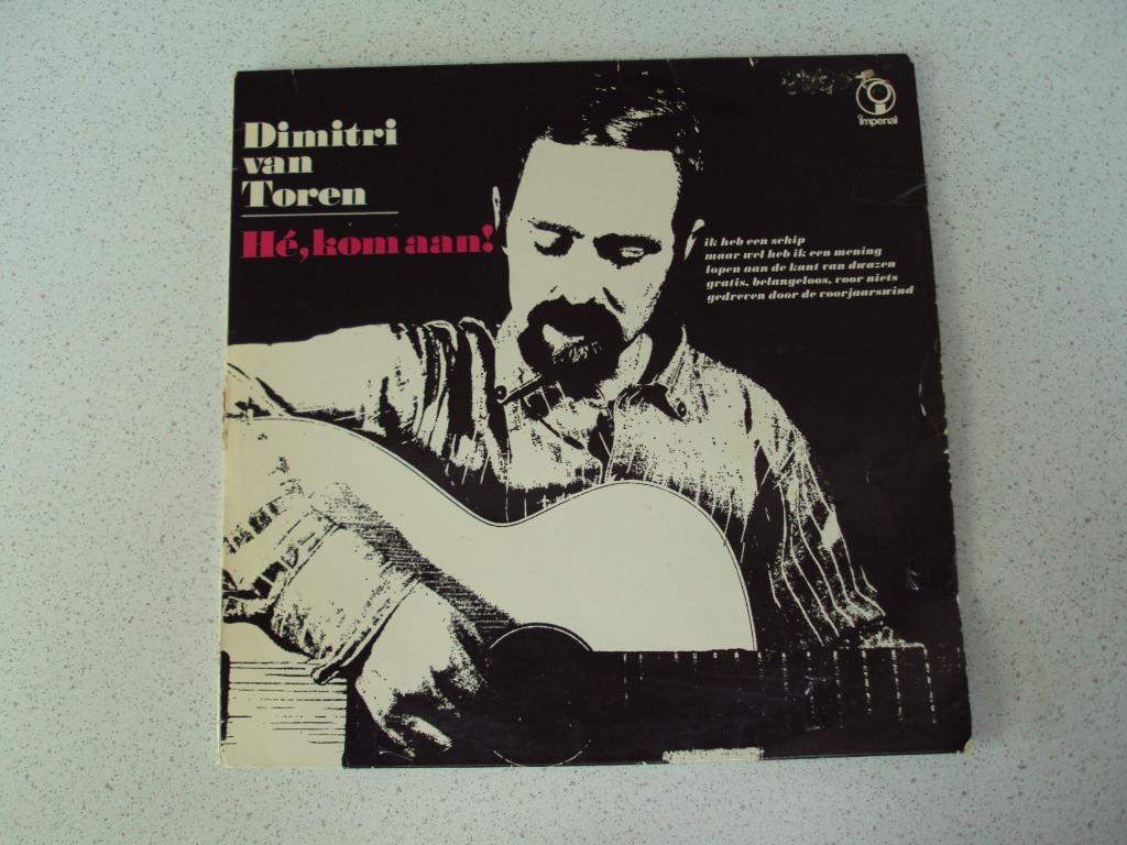 LP van "Dimitri Van Toren" Hé, Kom Aan !  anno 1966., CD & DVD, Vinyles | Néerlandophone, Utilisé, Musique régionale, 12 pouces