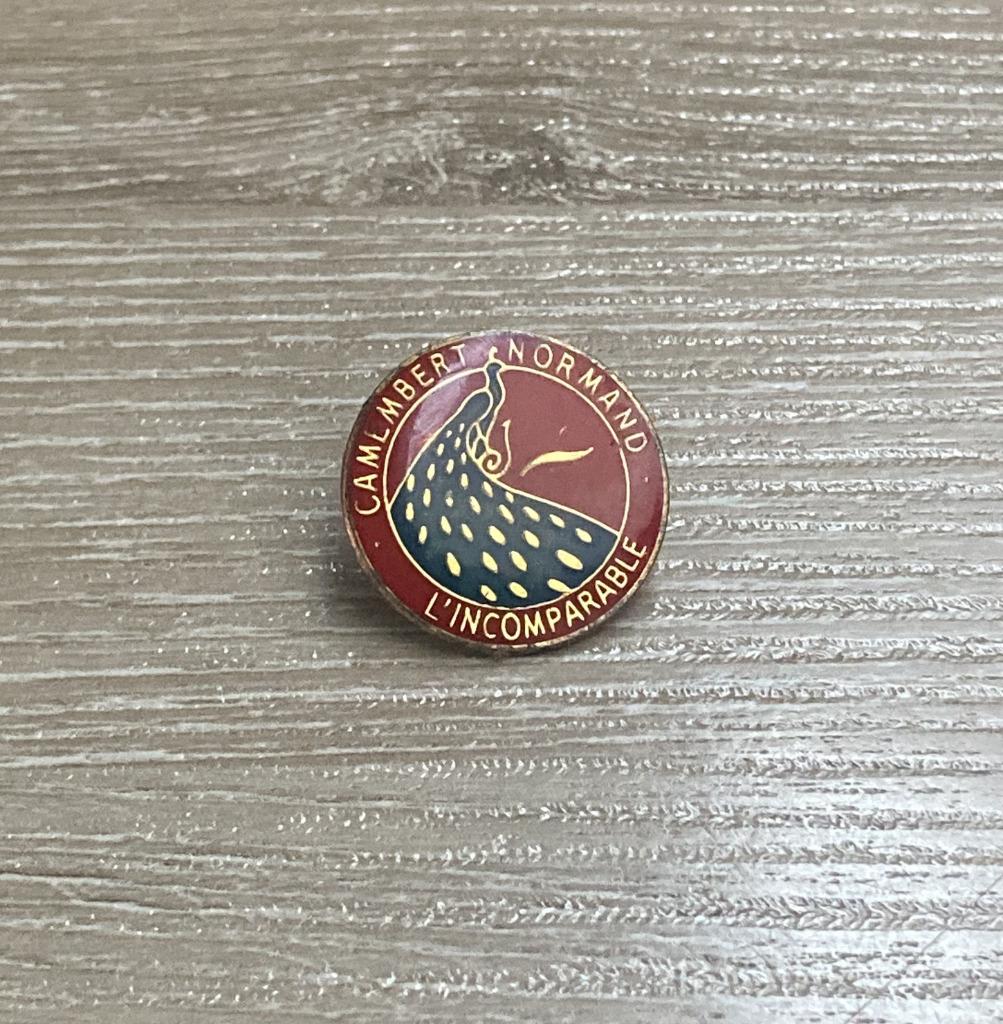 PIN - CAMEMBERT NORMAND - KAAS - FROMAGE - CHEESE, Enlèvement ou Envoi, Utilisé, Marque, Insigne ou Pin's