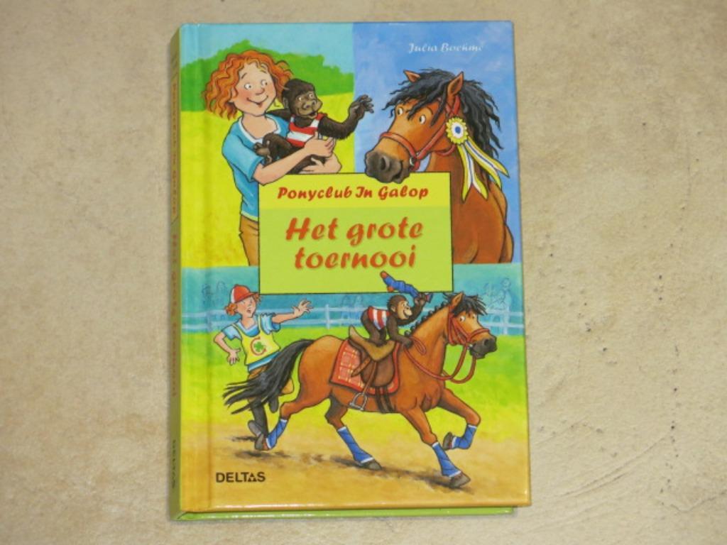 Boek Ponyclub in galop, Het grote toernooi, 7+, Boeken, Ophalen of Verzenden, Zo goed als nieuw