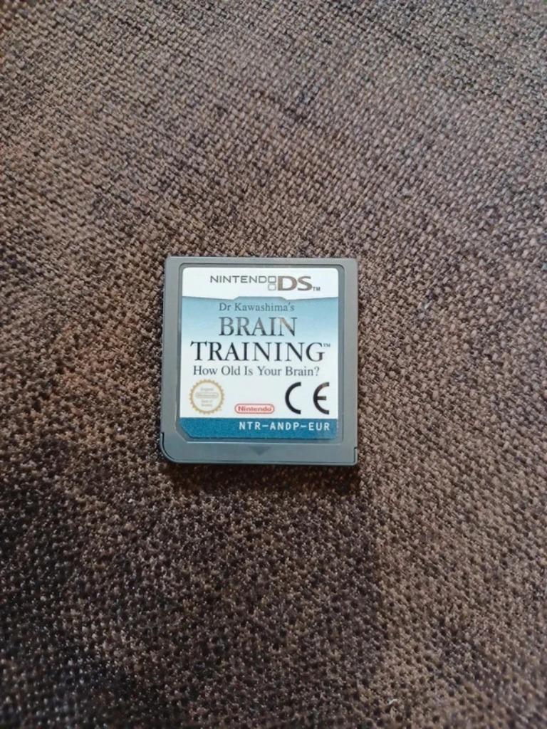 DS Brain Training spel, 1 speler, Ophalen of Verzenden, Zo goed als nieuw, Vanaf 3 jaar