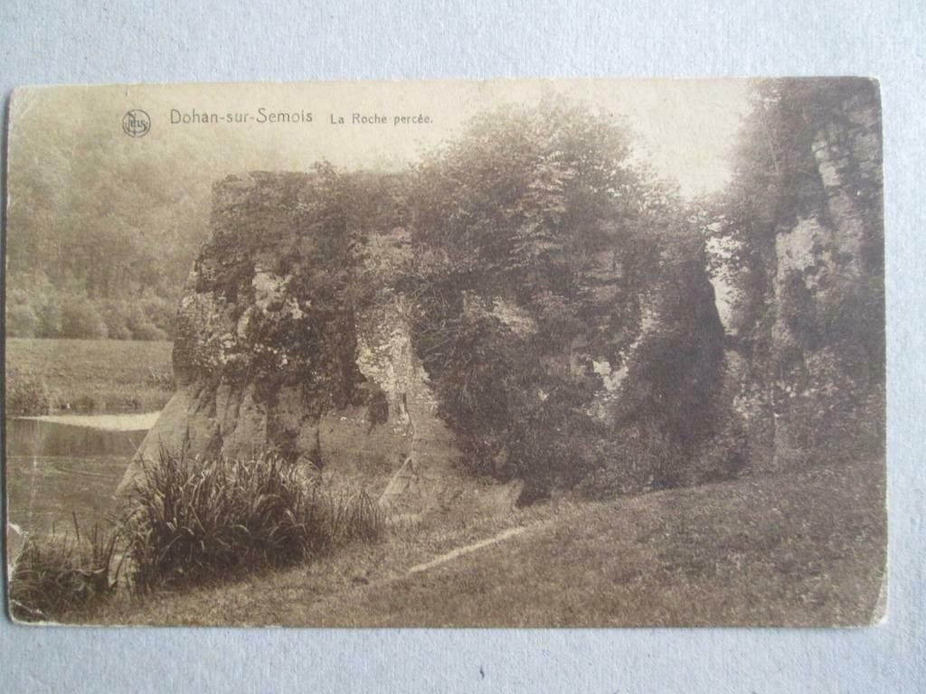 oude postkaart Dohan sur Semois, Verzenden