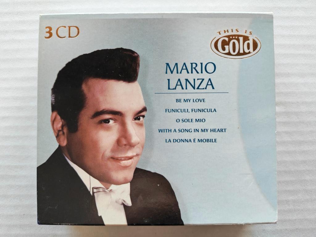 MARIO LANZA - This is gold (3 CD box), Enlèvement ou Envoi, Romantique, Comme neuf, Chant