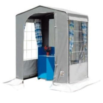Nieuwe buitenkeuken voor camping, Ophalen