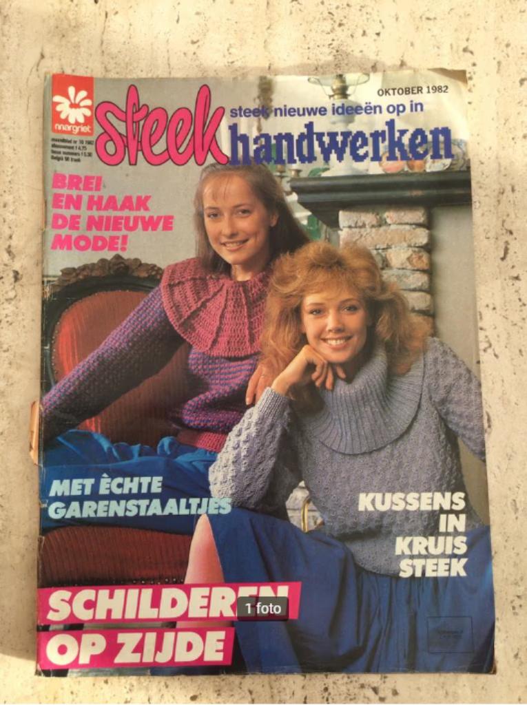 Handwerken - Steek - tijdschrift, Hobby en Vrije tijd, Breien en Haken, Ophalen of Verzenden