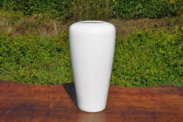 vase blanc en faience, Enlèvement ou Envoi, Utilisé