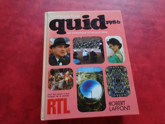 Quid. Editions: "Robert Laffont". Année 1986., Verzenden, Editions: ROBERT LAFFONT.