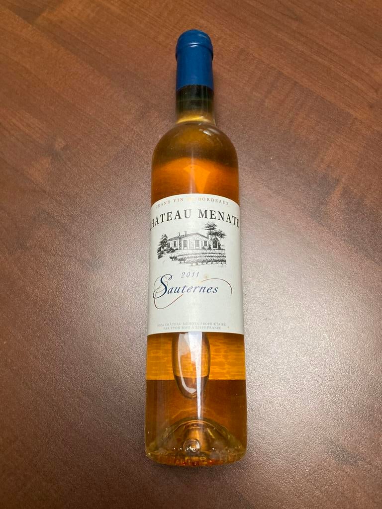 Sauternes 2011 50cl, Enlèvement, Comme neuf