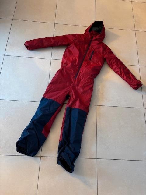 Combinaison de ski 14 ans (rouge et bleu), Garçon, Decathlon, Comme neuf, Enlèvement