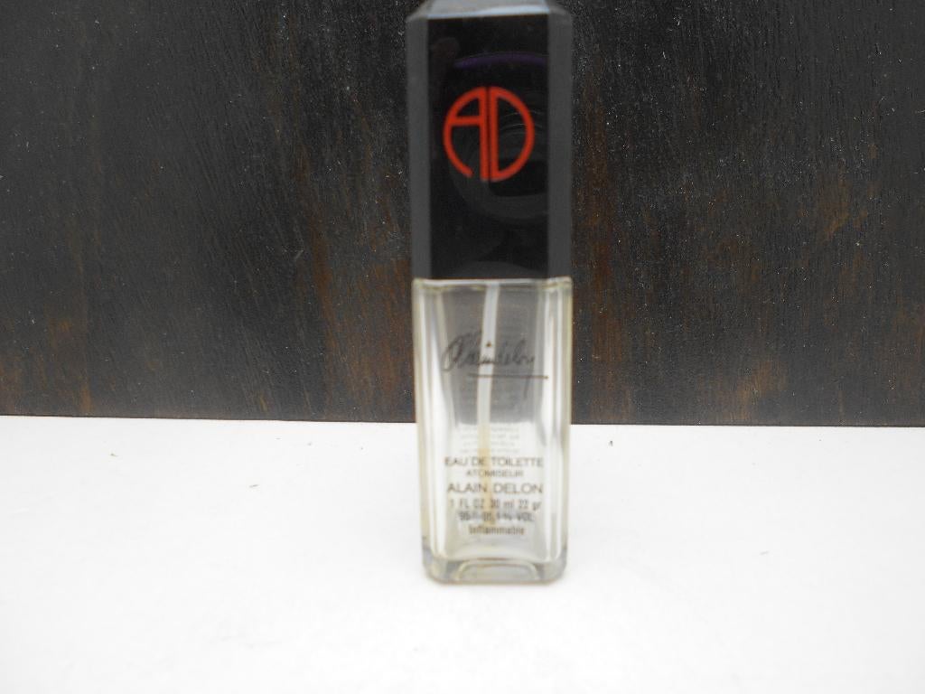 ancien flacon vide eau de toilette Alain Delon, Enlèvement ou Envoi, Utilisé, Bouteille de parfum