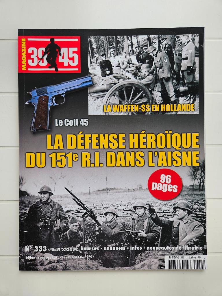 De heroïsche verdediging van de 151e R.I. in Aisne, Boeken, Tweede Wereldoorlog, Ophalen of Verzenden, Zo goed als nieuw, COLLECTIF