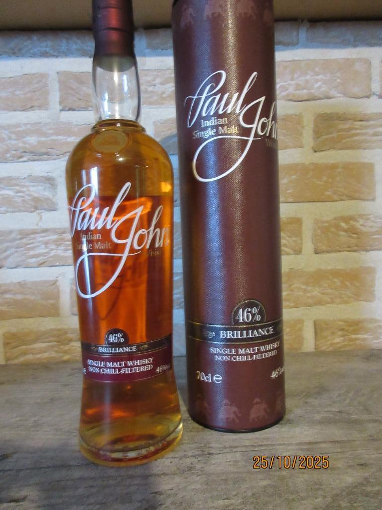 Paul John Indian Single Malt Whisky, Verzamelen, Overige typen, Nieuw, Ophalen of Verzenden, Vol