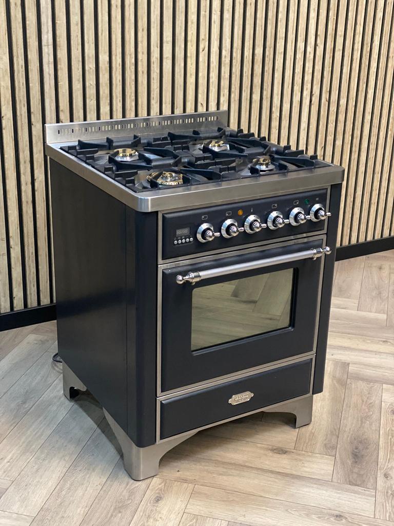 Prachtige Boretti Majestic 70CM Gas + Multifunctionele Oven, Elektronische apparatuur, Fornuizen, Warmhoudplaat, 60 cm of meer
