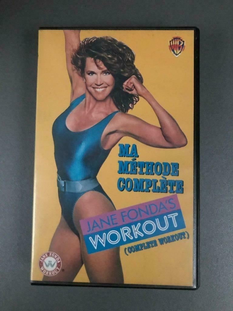 VHS Jane Fonda's Workout : Ma méthode complète, Alle leeftijden, Ophalen of Verzenden, Gebruikt, Tv-serie of Tv-programma