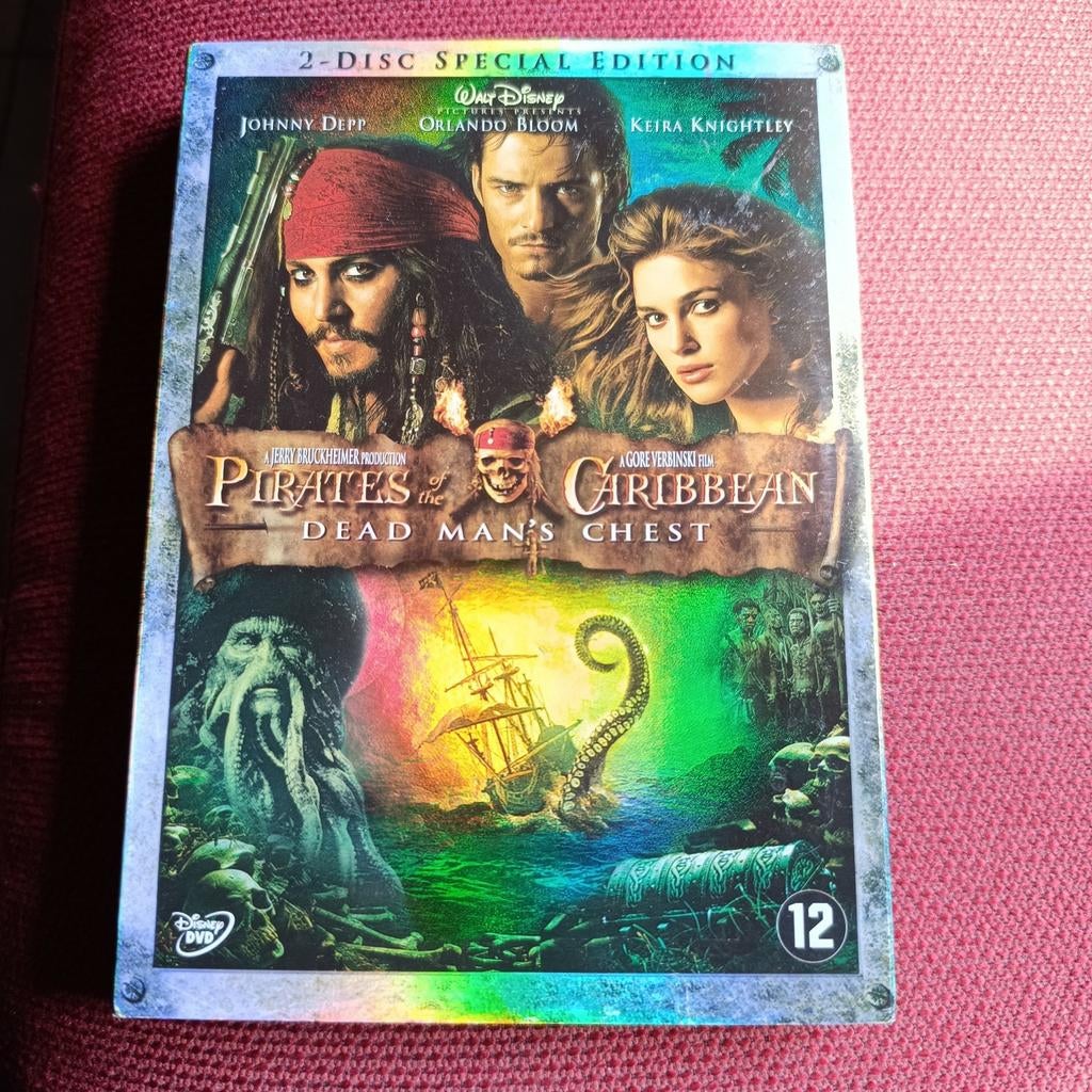 2 dvd pirates of the Caribbean, Cd's en Dvd's, Ophalen of Verzenden, Zo goed als nieuw