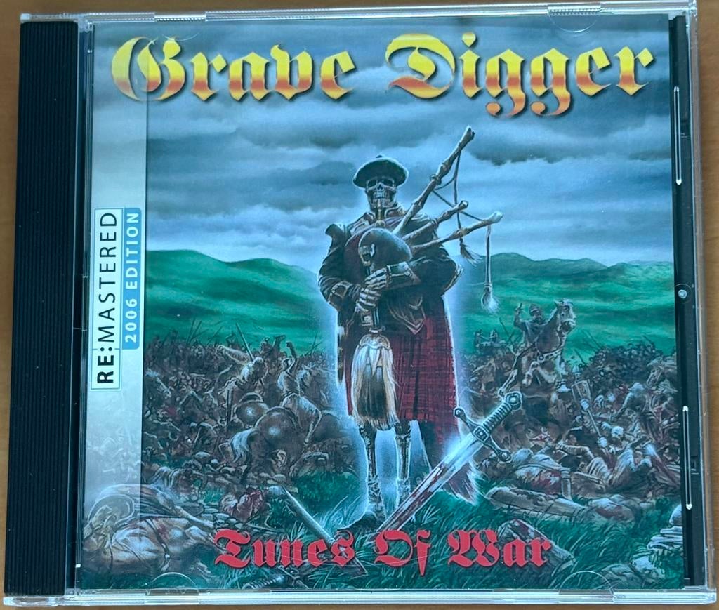 GRAVE DIGGER - Tunes Of War, Ophalen of Verzenden, Zo goed als nieuw
