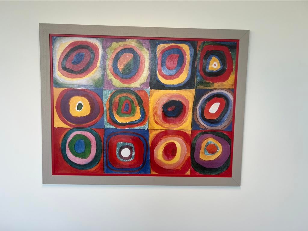 Tableau - magnifique reproduction artistique de Kandinsky, Enlèvement