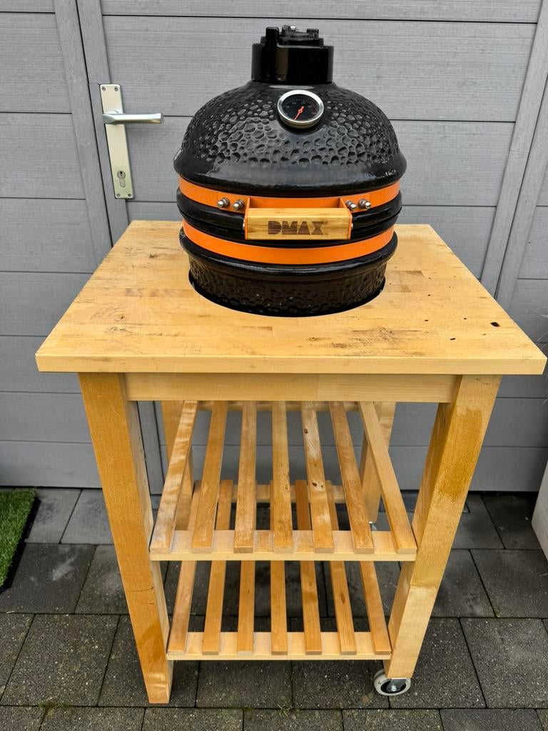 Keramische bbq, terug beschikbaar !!!, Tuin en Terras, Ophalen, Gebruikt