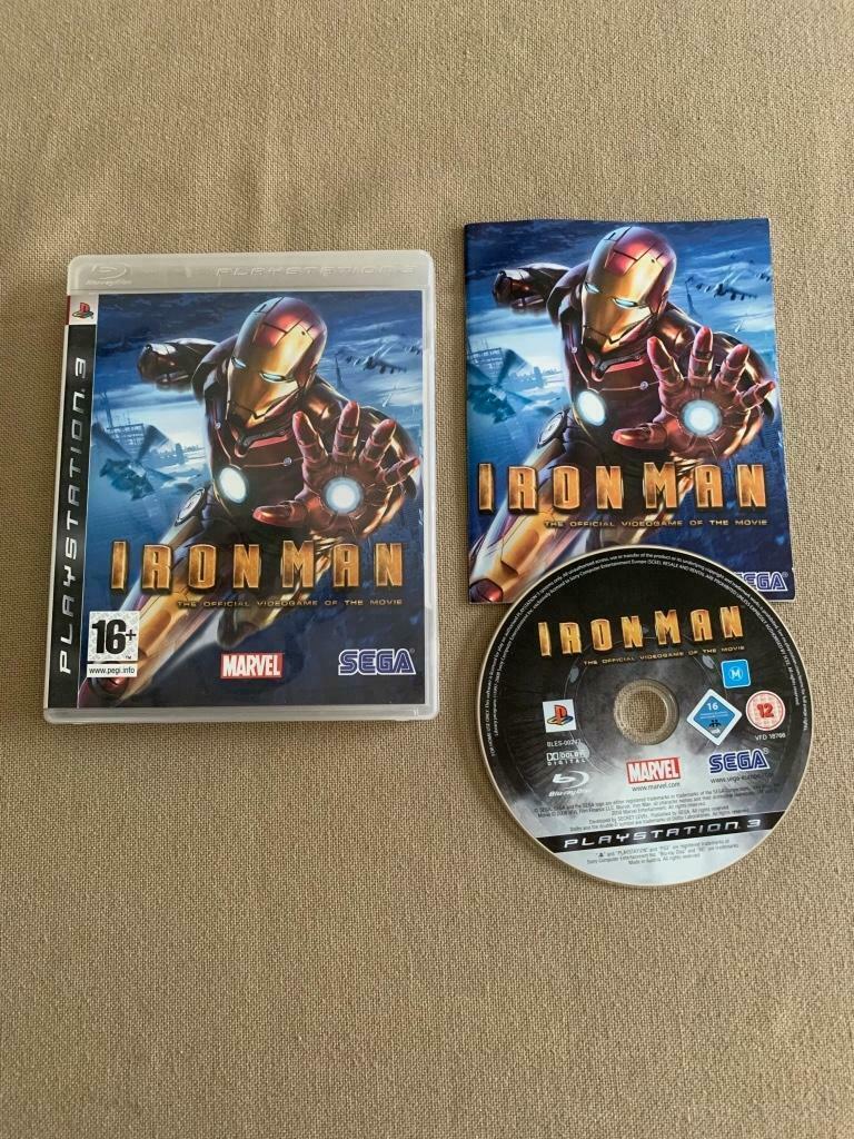 Playstation 3 Spelletje: Iron Man, 16+, Avontuur en Actie, 1 speler, Ophalen of Verzenden, Zo goed als nieuw