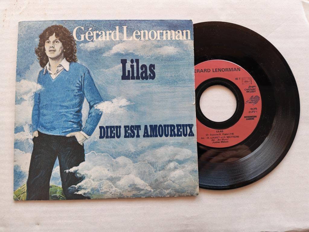 GERARD LENORMAN - Lilas (45t), Enlèvement ou Envoi, Comme neuf, Pop