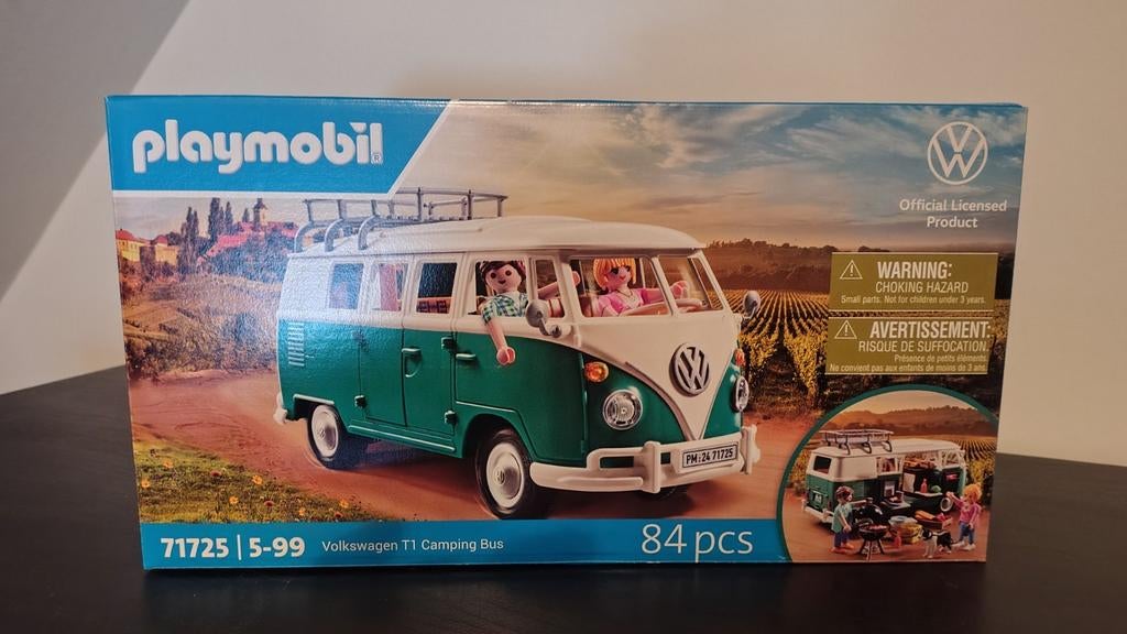 Playmobil 71725 VW T1 camping bus Intermarché, Ophalen of Verzenden, Nieuw