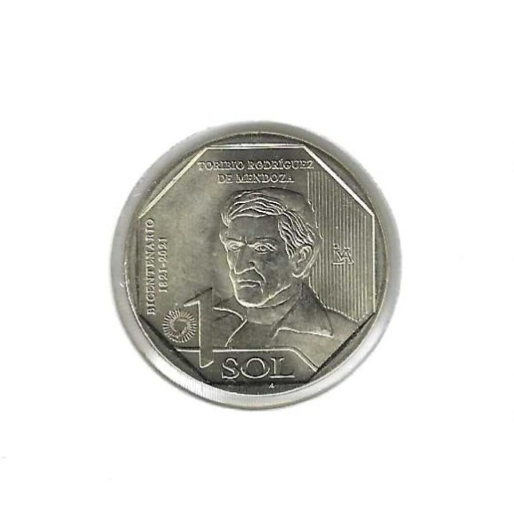 Peru, 1 Nuevo Sol 2021, Mendoza., Postzegels en Munten, Munten | Amerika, Ophalen of Verzenden, Zuid-Amerika, Losse munt