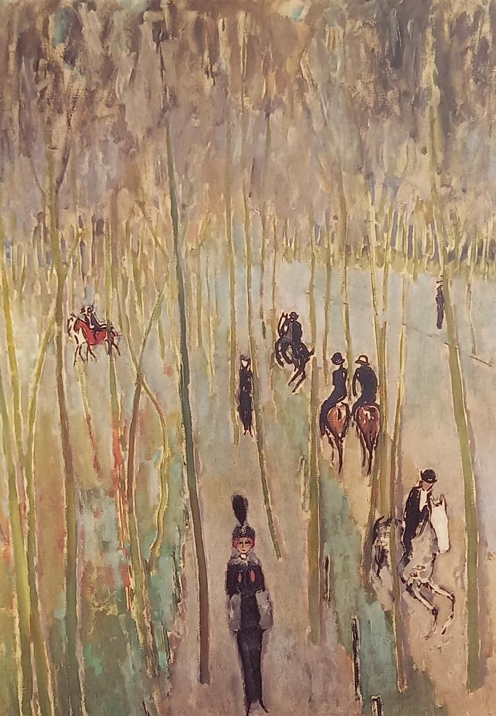 Affiche Kees Van Dongen Chemin de la vertue, Ophalen of Verzenden