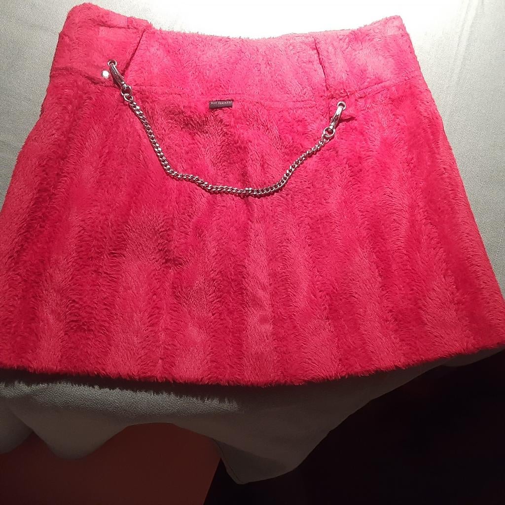 charmante jupe BILL TORNADE T36, Rouge, Bill Tornade, Taille 36 (S), Comme neuf