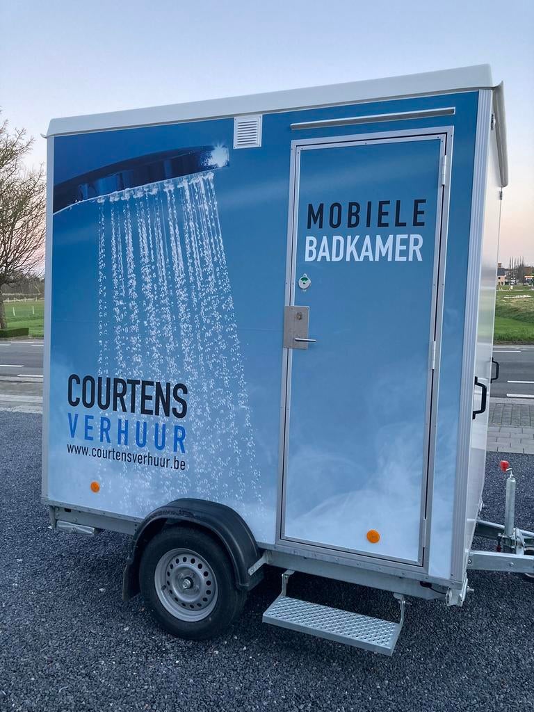 Mobiele badkamer huren?, Ophalen