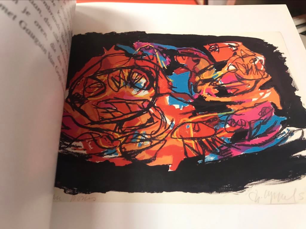 Karel Appel Lithographies Cobra 40pag, Ophalen of Verzenden, Zo goed als nieuw, Schilder- en Tekenkunst