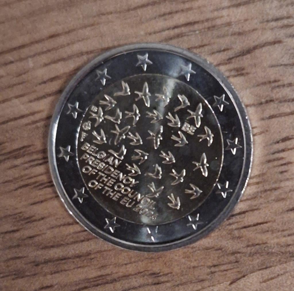 2 euromunt Voorzitterschap EU België 2024, Ophalen, België, 2 euro, Losse munt