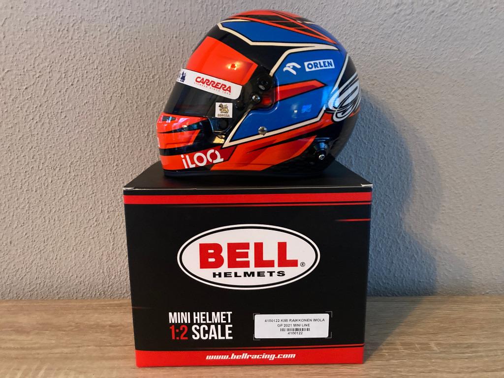 Kimi Raikkonen 1:2 helm Imola GP 2021 Alfa Romeo Orlen F1, Verzamelen, Ophalen of Verzenden, Nieuw, Formule 1