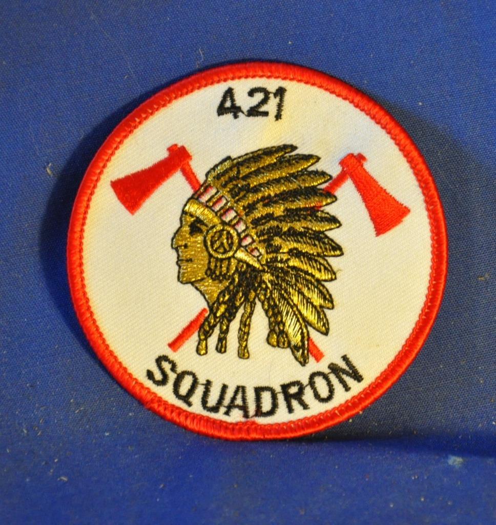badge royal canada air force 421 squadron, Enlèvement ou Envoi, Armée de l'air, Emblème ou Badge