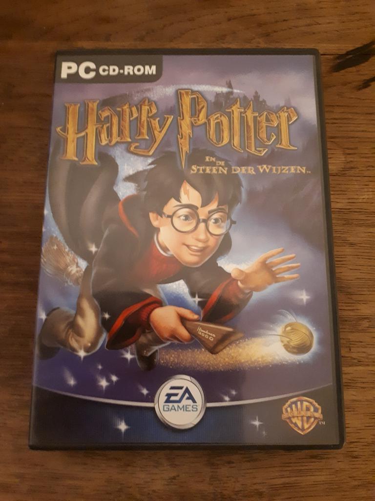 Pc cd rom games : Harry potter en de steen der wijzen, Games en Spelcomputers, Games | Pc, 1 speler, Ophalen of Verzenden, Zo goed als nieuw