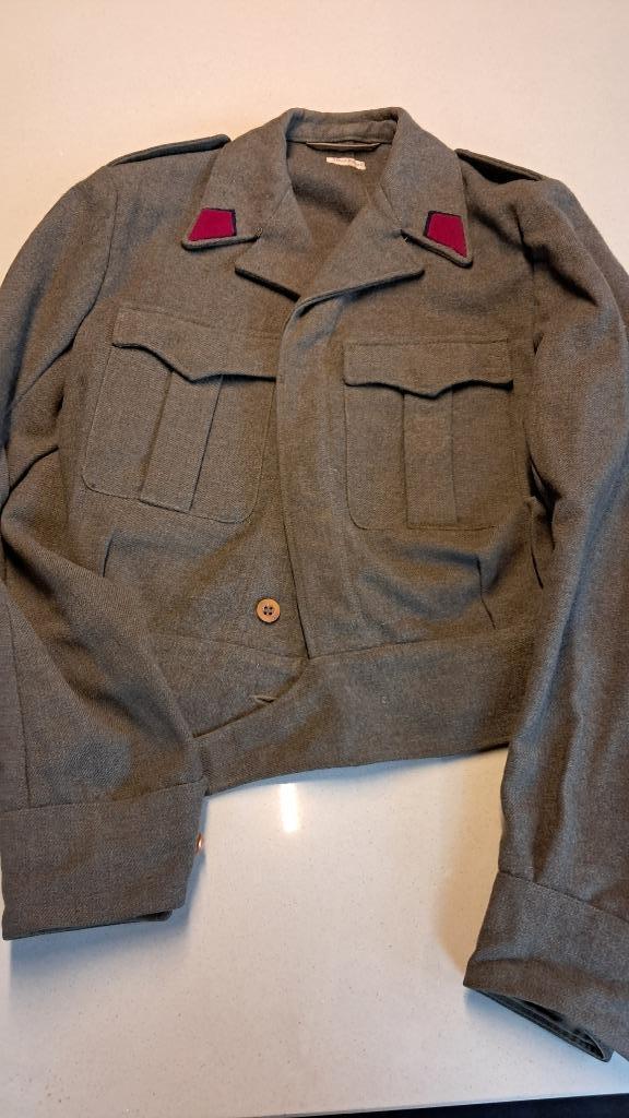 BELGIQUE - ABL - BLOUSON SERVICE MEDICAL - 1957, Enlèvement ou Envoi, Armée de terre, Vêtements ou Chaussures