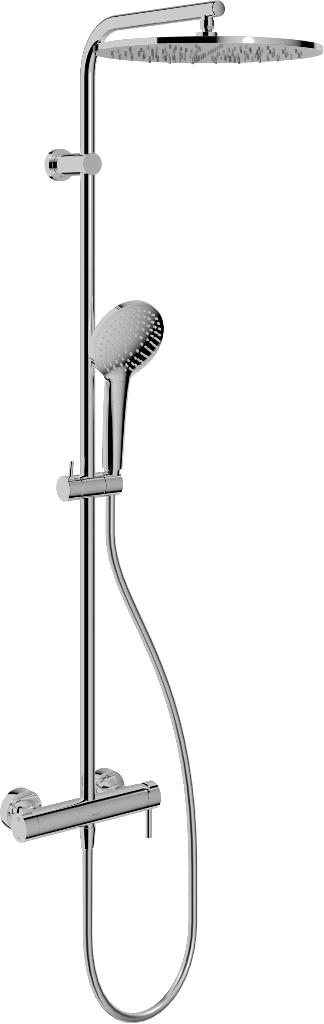 Blaufoss Round regendoucheset 300 NIEUW, Ophalen, Nieuw, Chroom, Douche