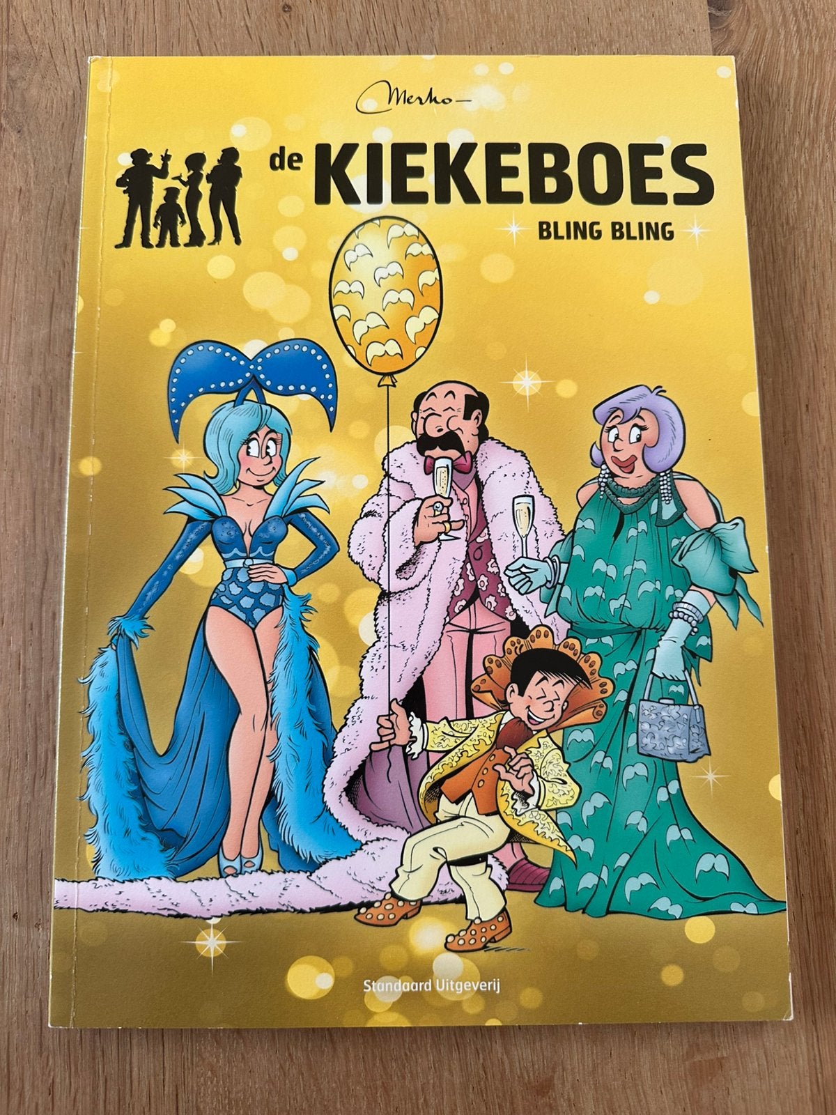 Kiekeboe Bling Bling verzamelalbum, Ophalen, Zo goed als nieuw