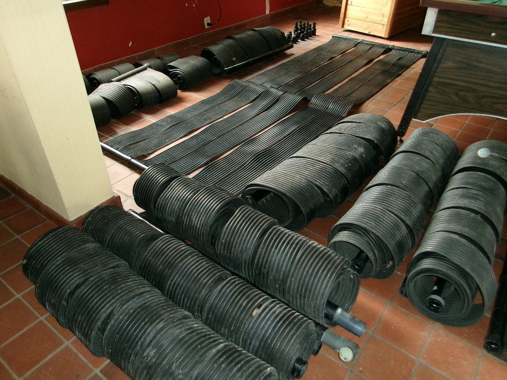 zonnepanelen voor zwembad, Ophalen, Gebruikt, Verwarming