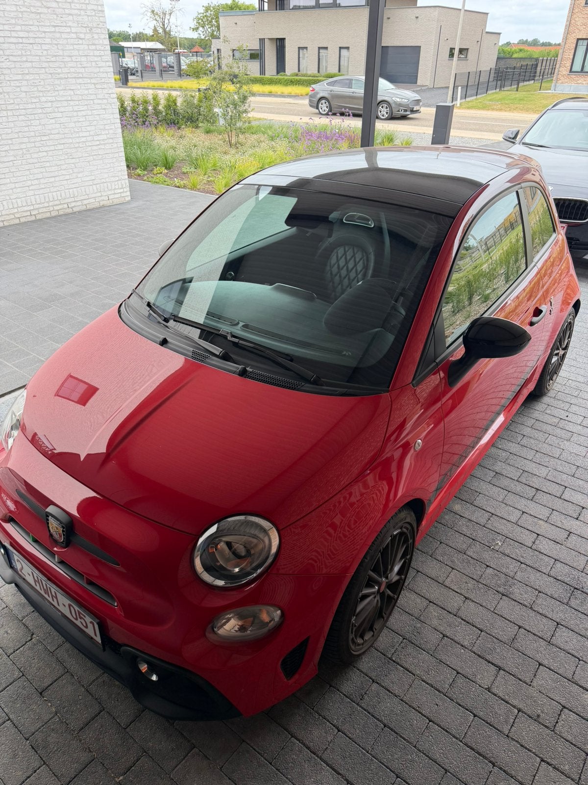 Prachtige Abarth 595 competizione 1.4 T-jet turbo 180 pk DAB, Voorwielaandrijving, 4 zetels, 4 cilinders, Leder
