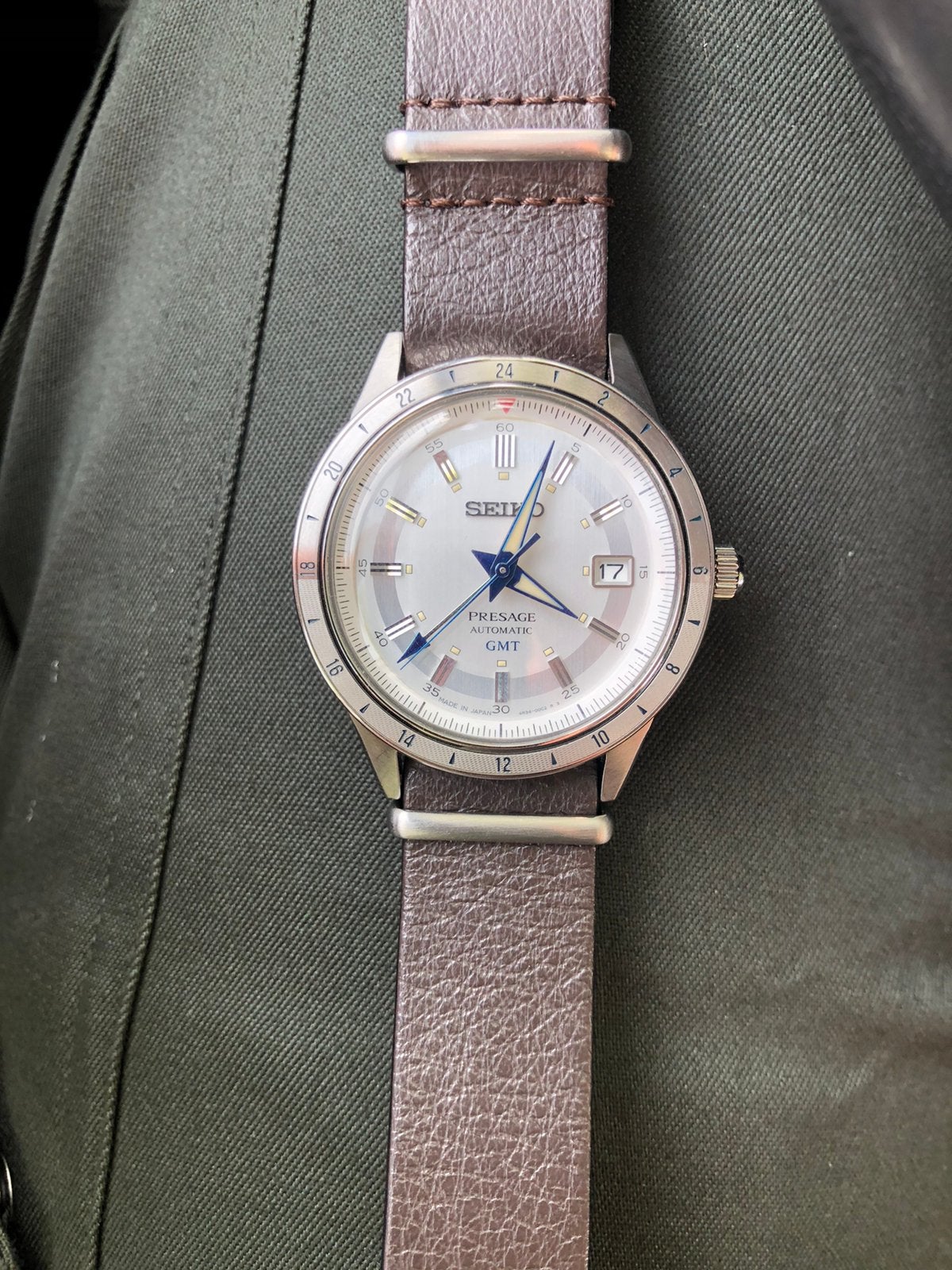 Seiko gmt édition limitée sary 233, Handtassen en Accessoires, Ophalen, Zo goed als nieuw, Seiko